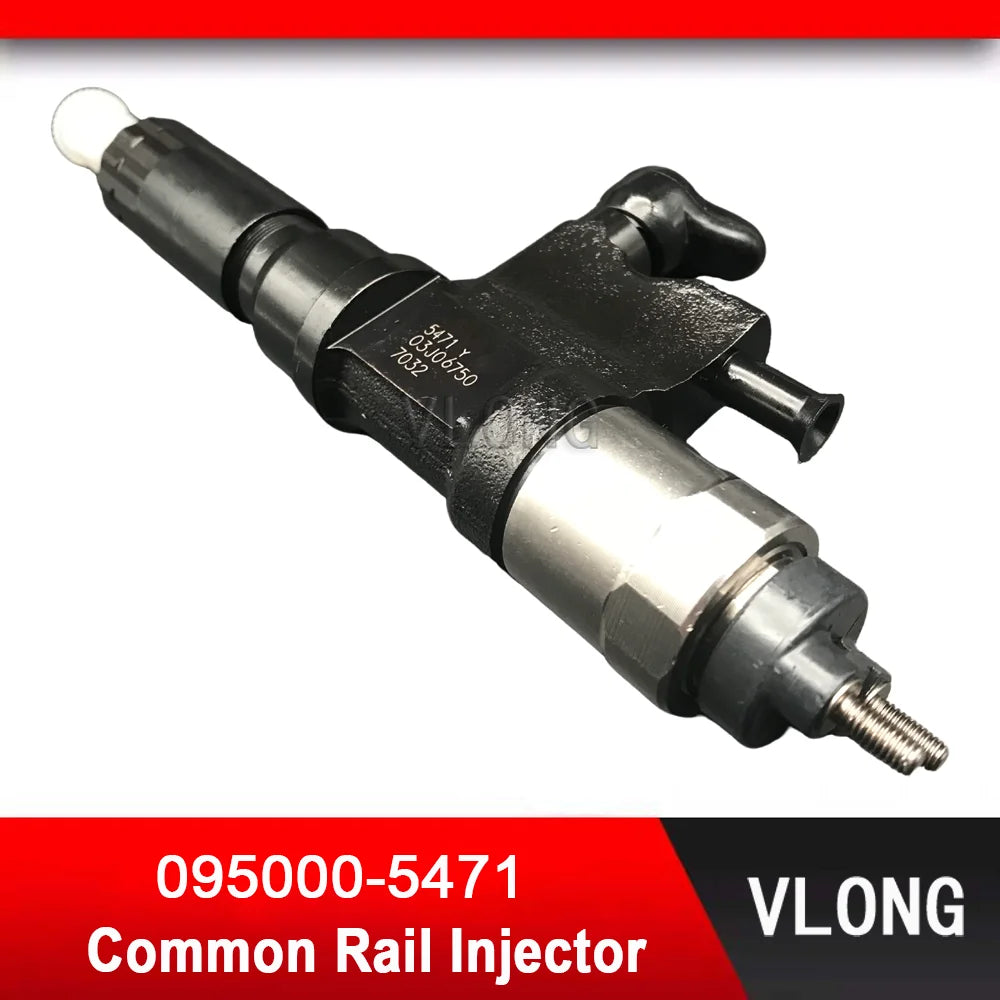 095000-5471 Excavator Diesel Common Rail Injector For SK200-8 ISUZU 4HK1 Engine 095000-5472 095000-5473 095000-5474 8-97329703-1