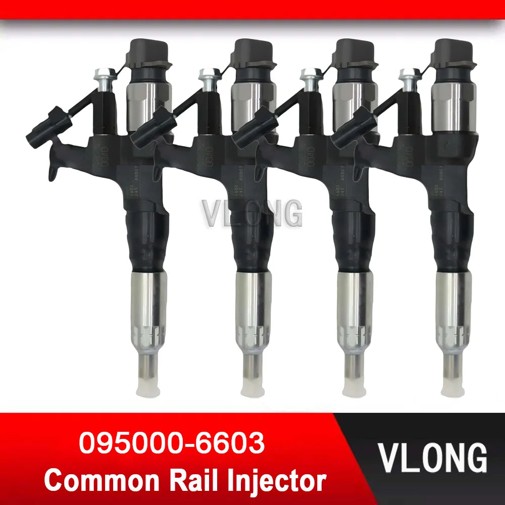 095000-6603 Heavy-duty Truck EFI Common Rail Injector Assy For Hino J08E 7.7D J08C 8.0D Fuel Injector 23670-E0040 23670-E0041