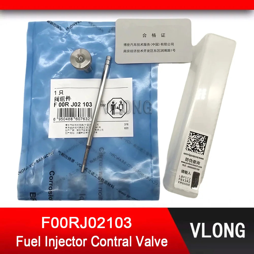 6PCS F00RJ02103 Fuel Injector Control Valve For YUCHAI LE815 YE0833 Diesel Injector 0445120134 0445120297 0445120372 0445120426