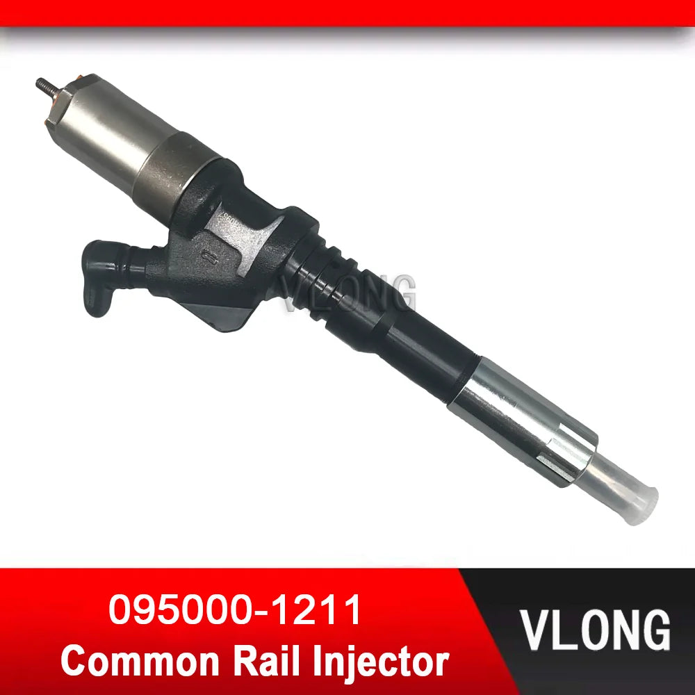 095000-1211 New Fuel Injector For KOMATSU Excavator PC400-7 PC450-7 SA6D125E 6D125 Diesel Engine WA470-5 Injector 6156-11-3300