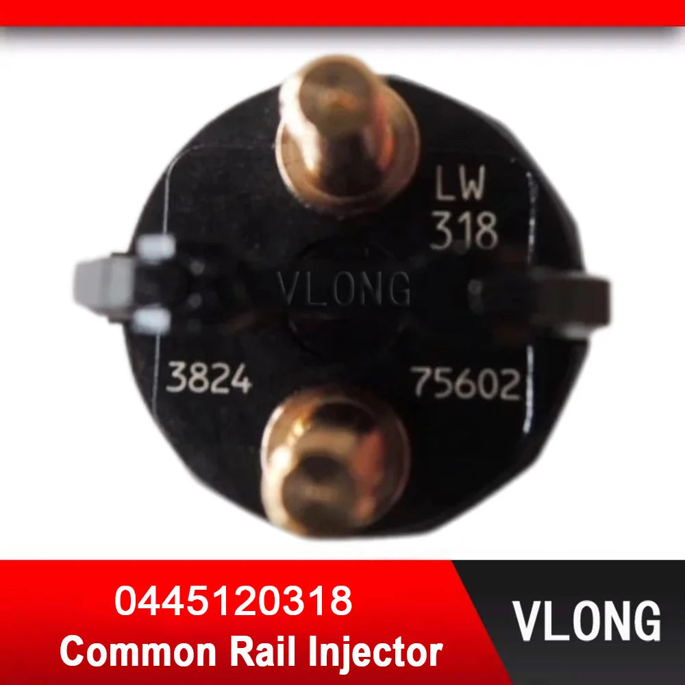 0445120318 Diesel Engine Common Rail Fuel Injector 0 445 120 318 K2100-1112100-A38 K21001112100A38 For YUCHAI YC6MK YC6K EUR4