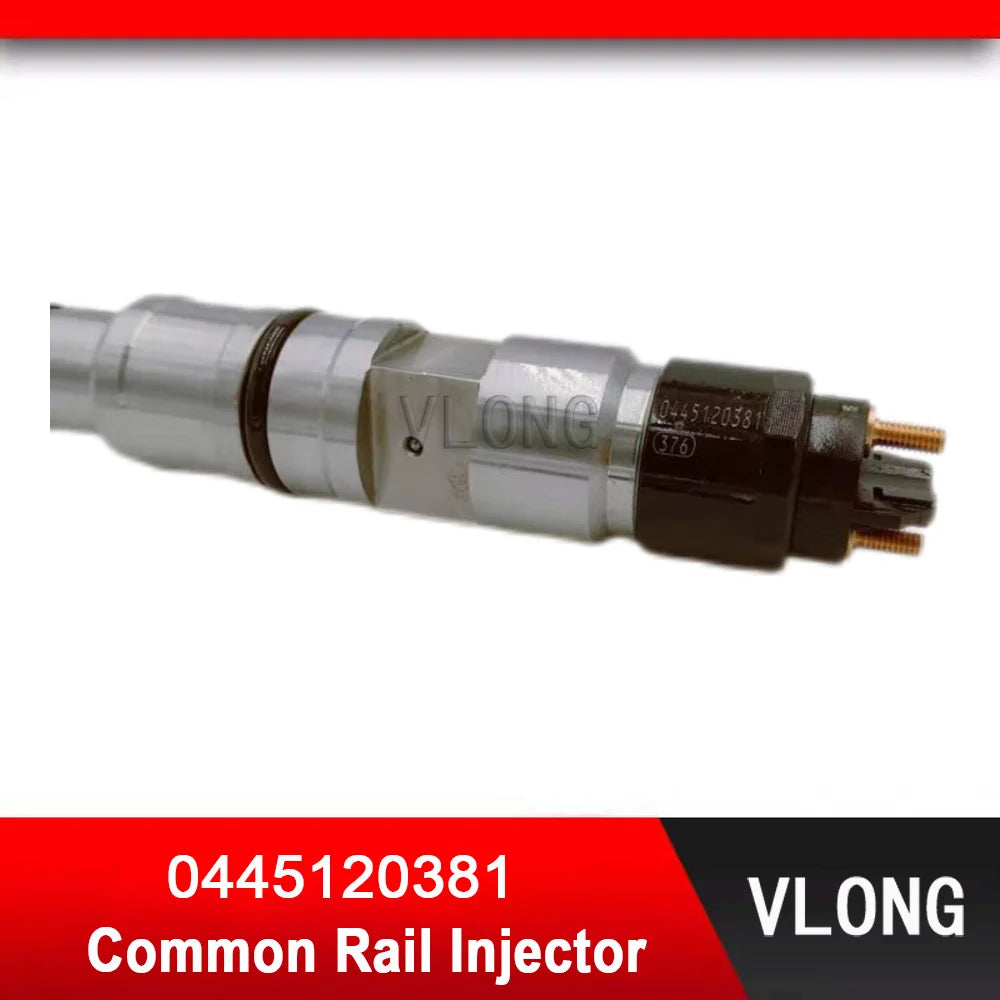 0445120381 New Durable Common Rail Injector Assy For Yuchai YC6J Diesel Engine Fuel Injector EG200-1112100-A38 0 445 120 381