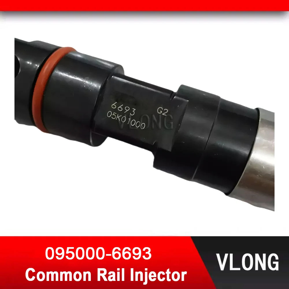 095000-6693 New Common Rail Injector For Bus FAW Xichai CA6DL 4DL Diesel Engine G2 Fuel Injector 0950006693 1112010A624-0000
