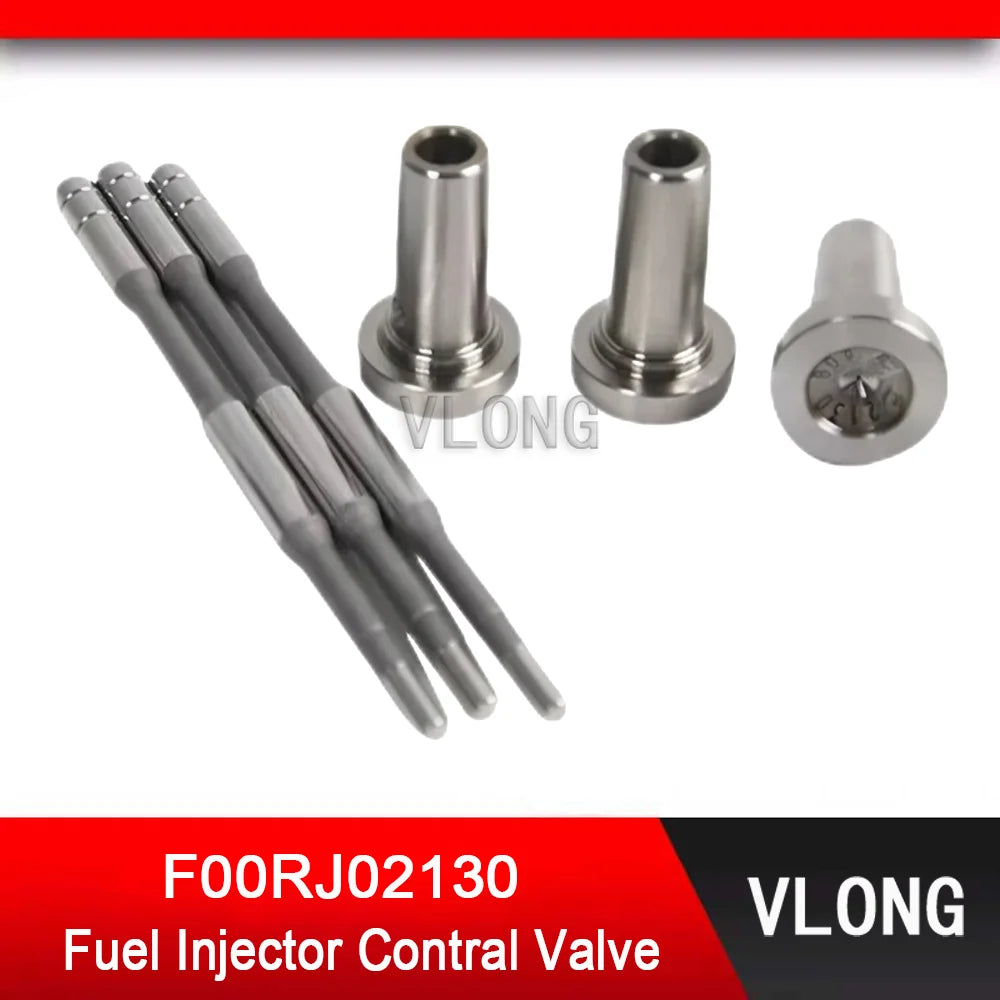 6PCS F00RJ02130 New Common Rail Injector Control Valve For 0445120123 0445120238 0445120255 0445120212 0445120059 Fuel Injector