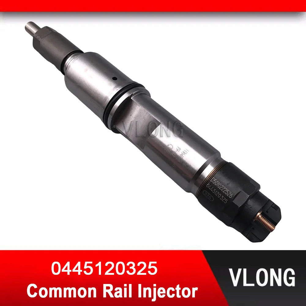 1PCS 0445120325 Genuine New Diesel Engine Injector Common Rail Fuel Injector 0 445 120 325 for RUSSIAN JAMZ Yamz 651 Euro3