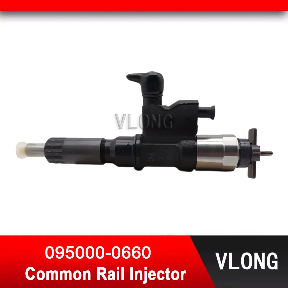 095000-0660 High Quality Truck EFI Common Rail Injector For ISUZU 4HK1 6HK1 Diesel Engine Fuel Injector 095000-0661 8-98284393-0