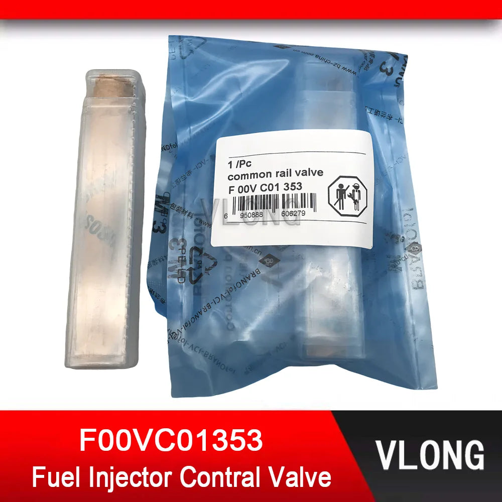 4PCS F00VC01353 Common Rail Valve Set For RENAULT OPEL 2.5 Fuel Injector 93189952 0445110265 0445110807 0445110808 0986435275