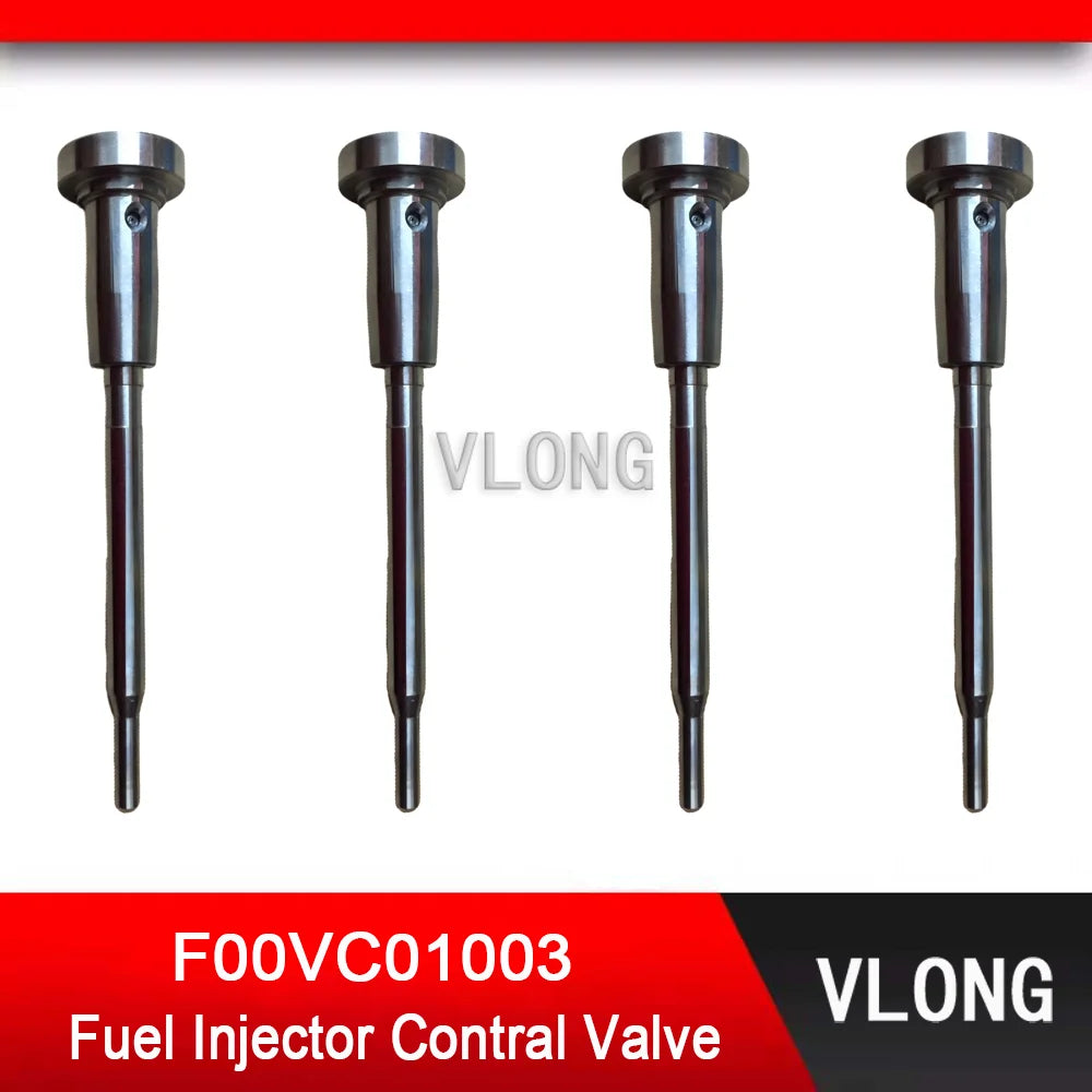 4PCS F00VC01003 New Common Rail Injector Control Valve Set For Citroen Xsara XANTIA Peugeot 306 406 EXPERT 0445110044 0445110008
