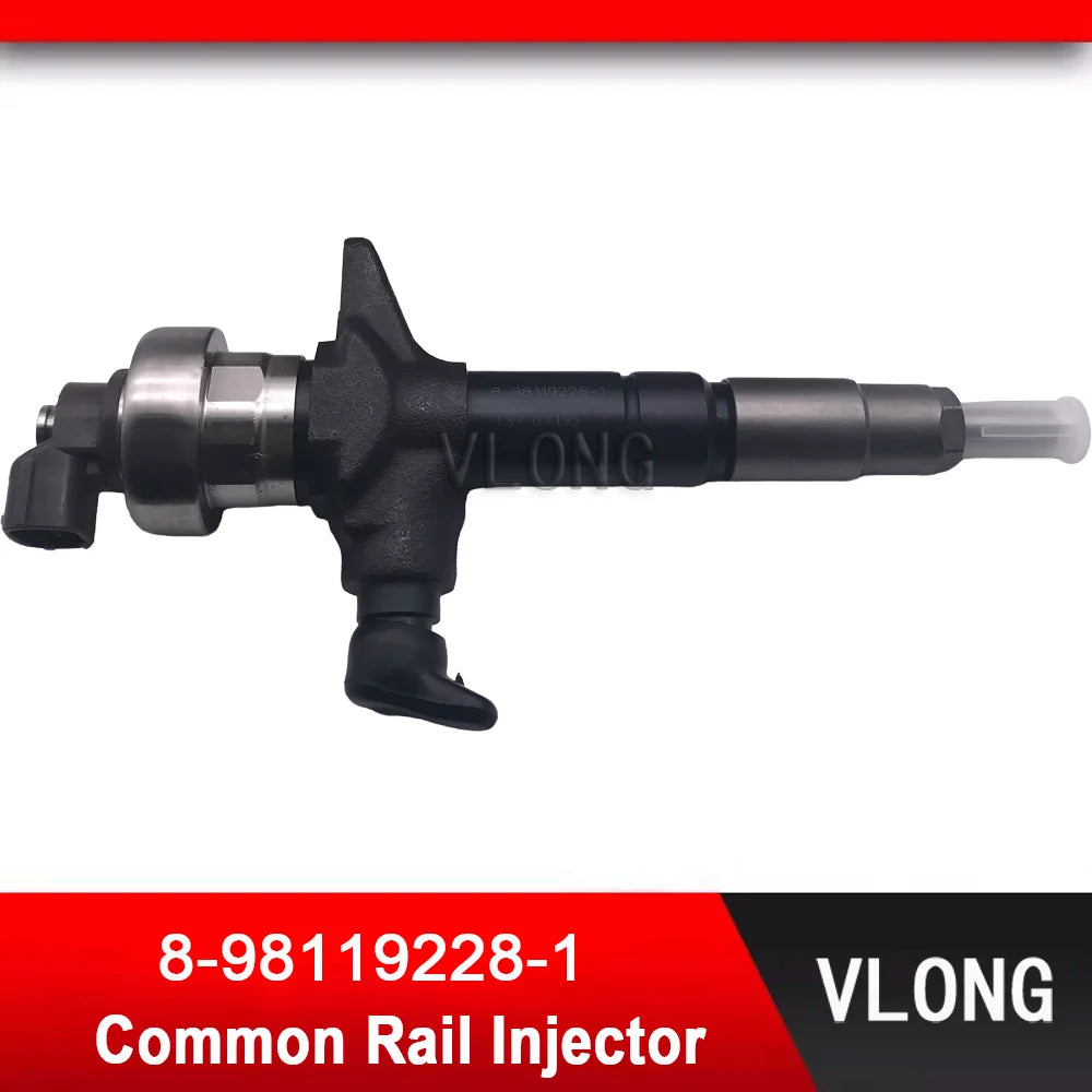 095000-8370 Durable Common Rail Diesel Fuel Injector For ISUZU 4JJ1 4JK1 Diesel Engine 8-98119228-0 8-98119228-3 8-98119228-1