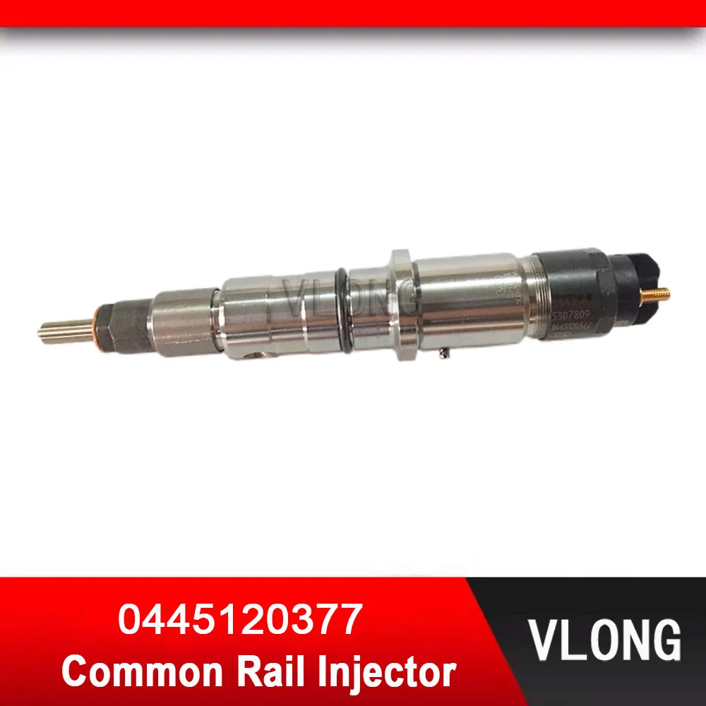 0445120377 High Pressure Pump Diesel Injection Nozzle CRIN2-16-BL Fuel Injector 5307809 0445 120 377 for CUMMINS ISL9.5 Engine