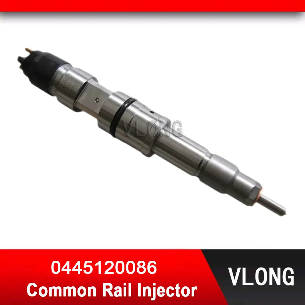0445120086 Super Quality Diesel Nozzle 0986AD1005 0 445 120 086 WP12 612630090001 Common Rail Diesel Fuel Injector 0445120388