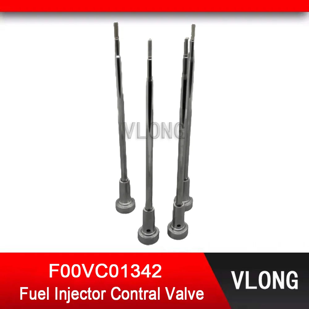4PCS F00VC01342 Common Rail Injector ContralValve Set For Citroen C2 1.4 HDI Diesel Injector 0445110252 0986435143 9656588980