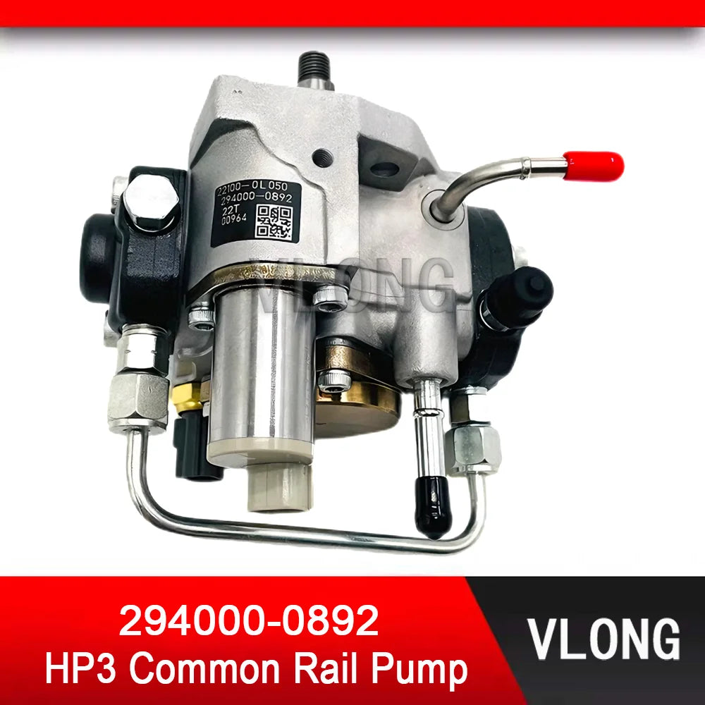 294000-0892 HP3 Diesel Fuel Injection Pump Assy For Toyota Dyna Hiace Hilux 2KD-FTV 2KD Common Rail Pump 22100-0L050 294000-0890