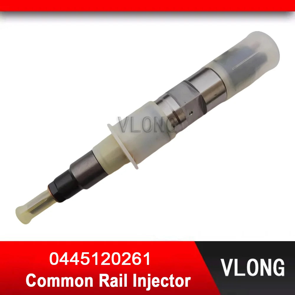 0445120261 New Heavy Truck Fuel Injector Assy For WeiChai WP7 WP5 Diesel Engine Common Rail Injector 0 445 120 261 610800080073