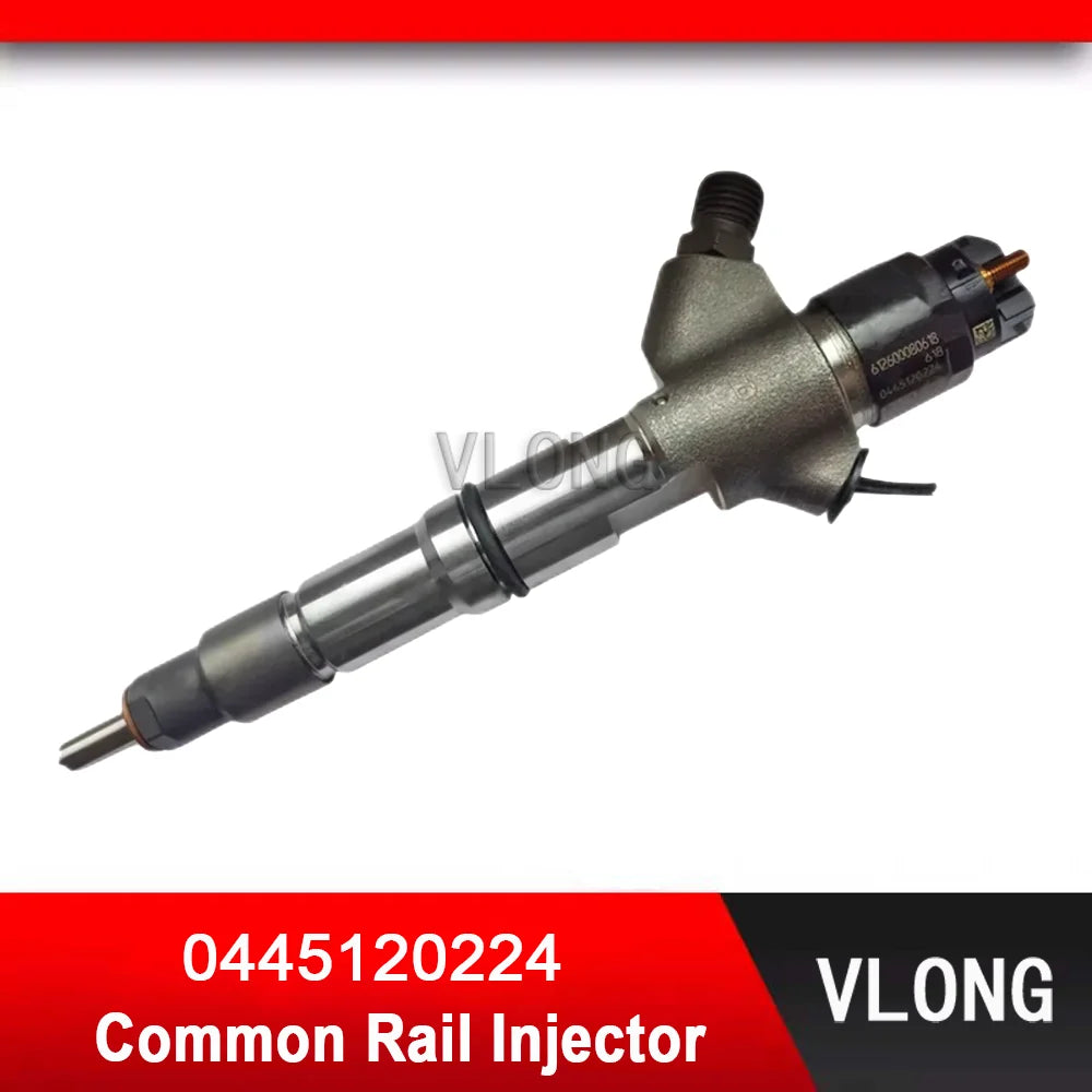 0445120224 WP10 Common Rail Injector 612600080618 For DeLong Truck Car Diesel Fuel Injectors 0445 120 224 A6110701487 0445120170