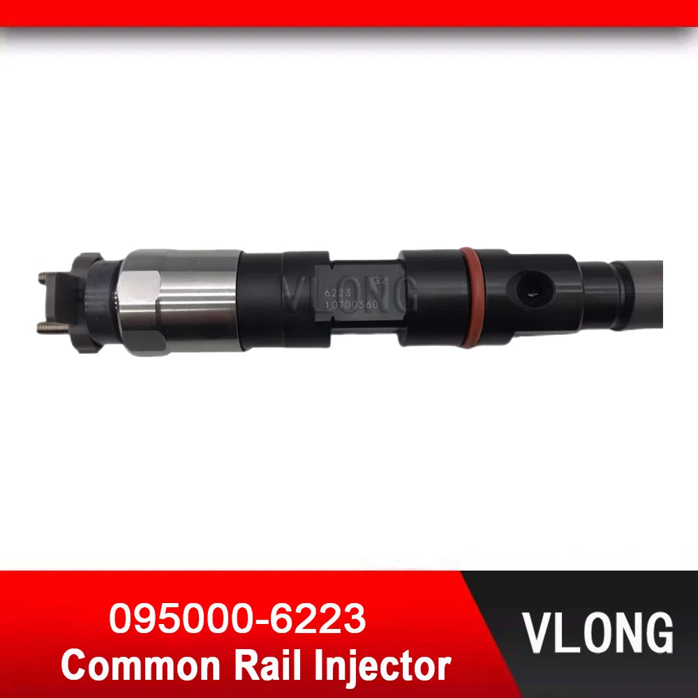 095000-6223 New Common Rail Injector For FAW Jiefang Heavy Truck Xichai CA6DL CA4DL Diesel Engine Fuel Injector 1112010B621-0000