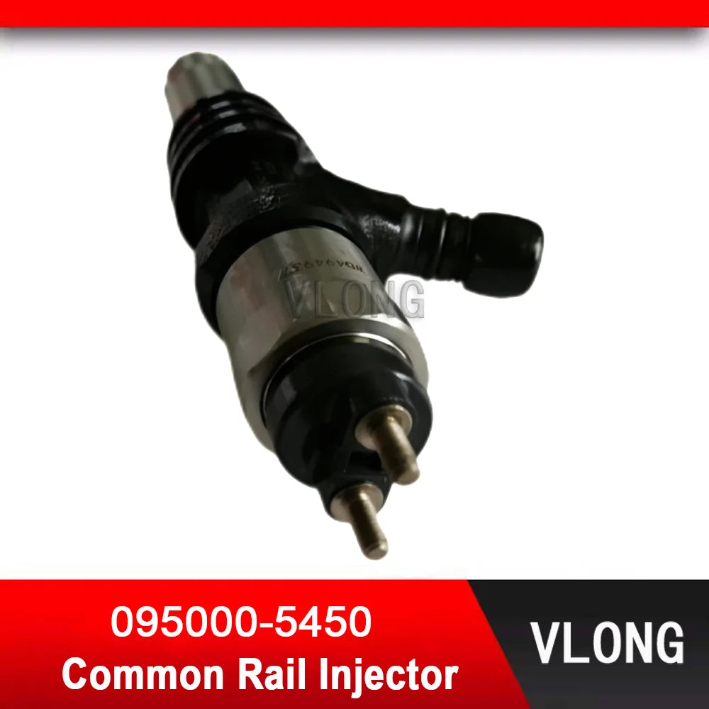 095000-5450 New Excavator Common Rail Injector For Mitsubishi Fuso Fighter 6M60 7.5L Diesel Engine EUR5 Fuel Injector ME302143