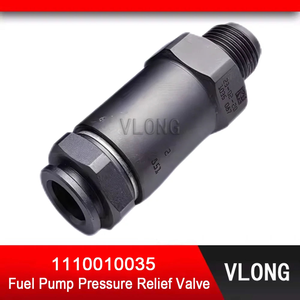 1110010035 Fuel Pump Pressure Relief Valve Fuel Pipe 0445224014 0445226005 For CUMMINS 5.9L Common Rail  Pressure Limited Valve