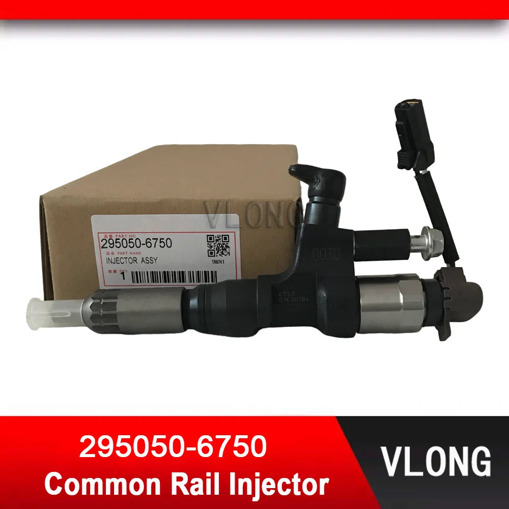 095000-6750 Light-duty Truck EFI Common Rail Injector For HINO J08E 23670-E0030 23670-E0031 9729505-117 295050-1170 095000-6753