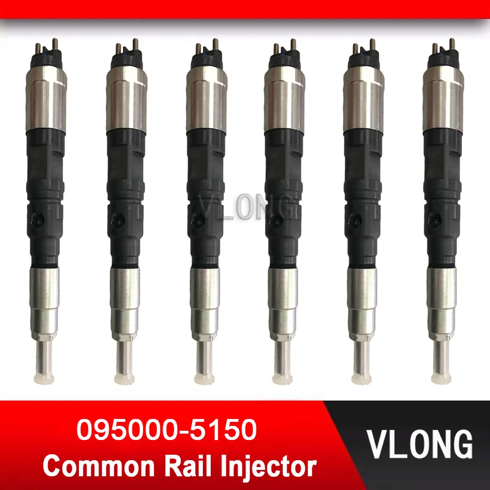 095000-5150 Fuel Injector For John Deere 6081T 8.1L 8.1D Diesel Injector RE518726 RE53961 SE501936 RE524361 RE524360 095000-7560
