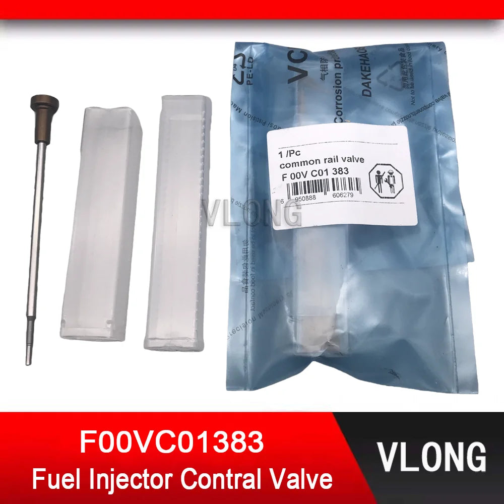 4PCS F00VC01383 Common Rail Injector Valve For Cummins ISF2.8 Diesel Fuel Injector 0445110376 0445110594 0445110846 0445110847