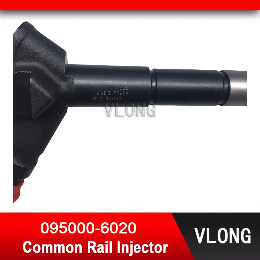 16600-ES60A Common Rail Injector For Nissan Navara Pickup YD22 2.0T 110KW Engine Diesel Fuel Injector 16600-ES61A 095000-6020