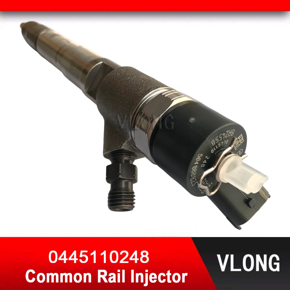 Genuine Diesel Common Rail Fuel Injector For Iveco Fiat CR12-16 504088823 504380117 Fuel Injector Assy 0445110248 0445110247
