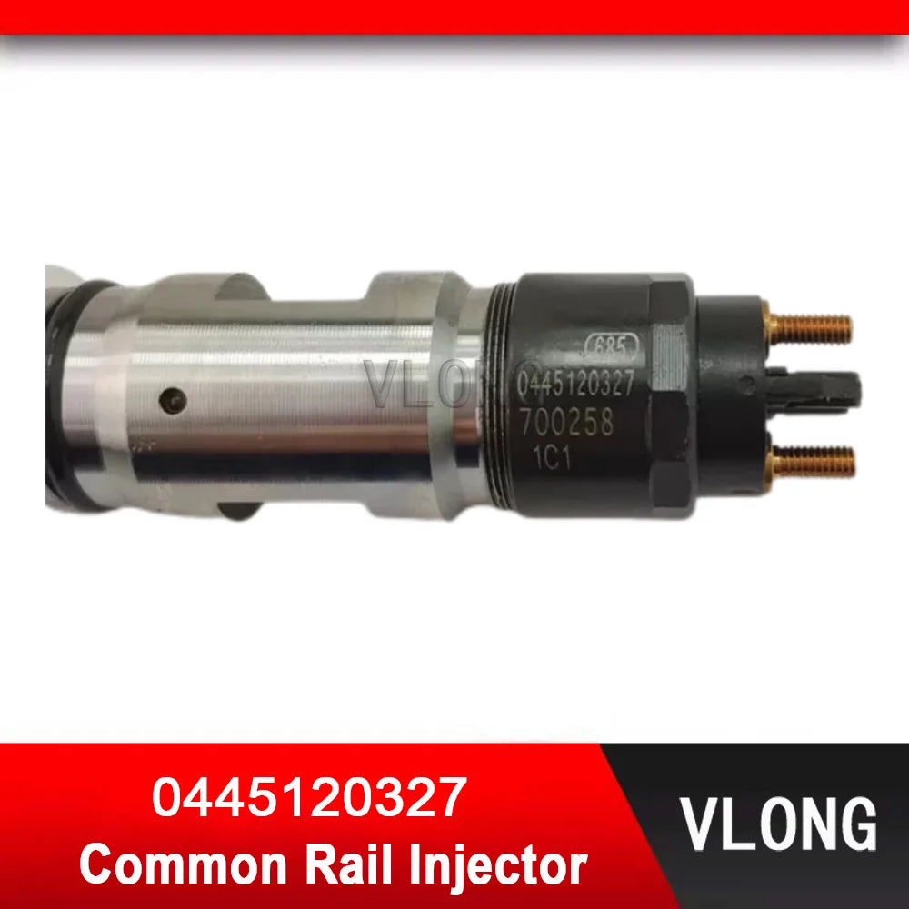 New Durable Fuel Injector Sparyer For JAC Pick-up Truck MWM Diesel Engine 4CYL48 EU5 Common Rail Injector 0445120167