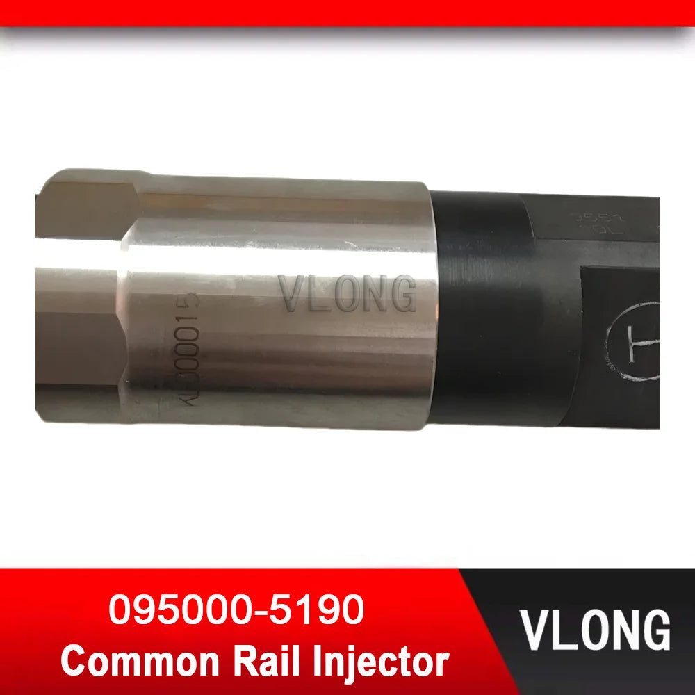 095000-5190 Tractor Diesel Engines Fuel Injector For John Deere 6081T 8.1L 8.1D Common Rail Injector RE524364 RE518723 SE501939