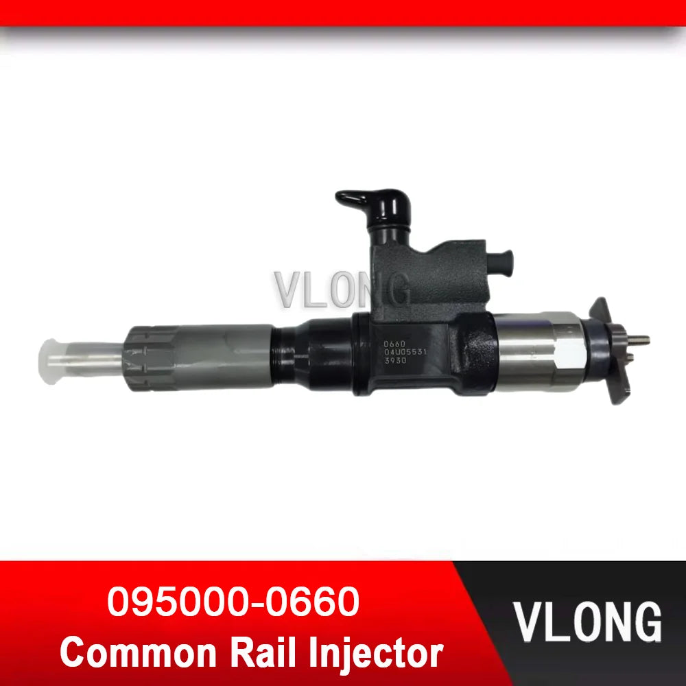 095000-0660 High Quality Truck EFI Common Rail Injector For ISUZU 4HK1 6HK1 Diesel Engine Fuel Injector 095000-0661 8-98284393-0