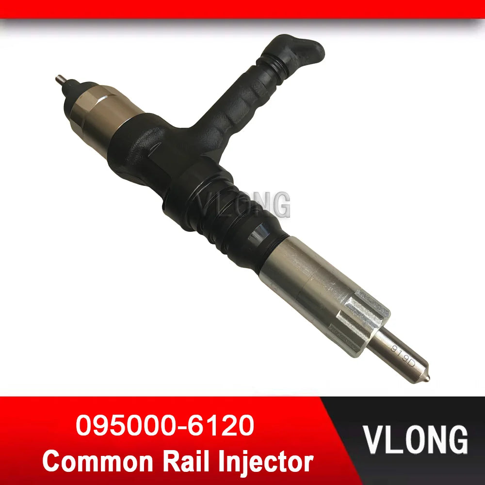 095000-6120 Excavator Injector For Komatsu PC600-8 PC650-8 PC700-8 6D140 SAA6D140E-5 Diesel Engine Fuel Injector 6261-11-3100