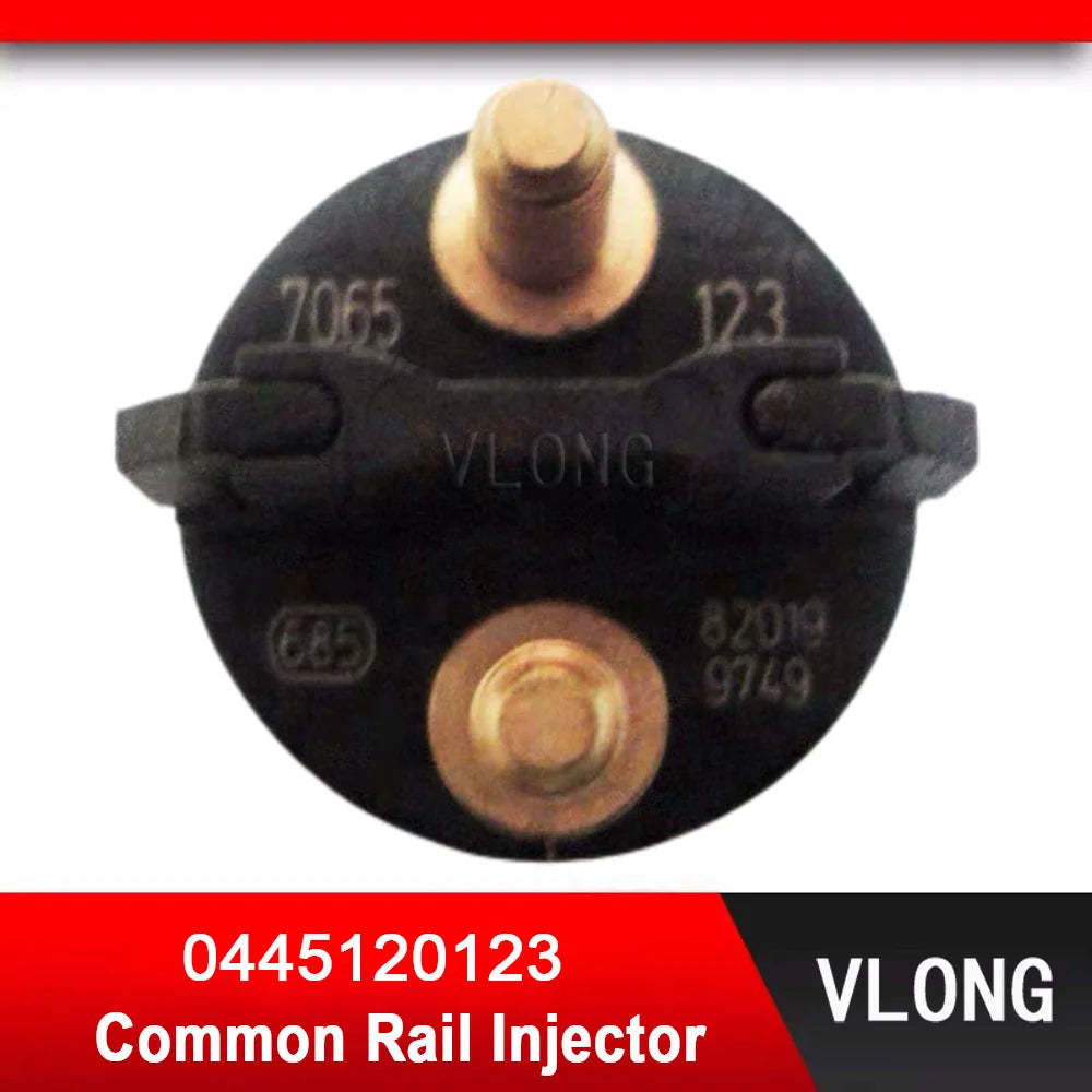 1PCS New Common Rail Fuel Injector Assy For Kamaz PAZ NEFAZ Auto Parts Diesel Engine ISBE ISDE 4937065 0 445 120 123 0445120123