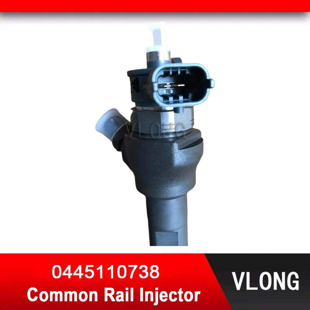 0445110738 Durable Common Rail Injector For JAC Truck Sunray Diesel Engine 4-cylinder Fuel Injector 1042200FE010 0 445 110 738