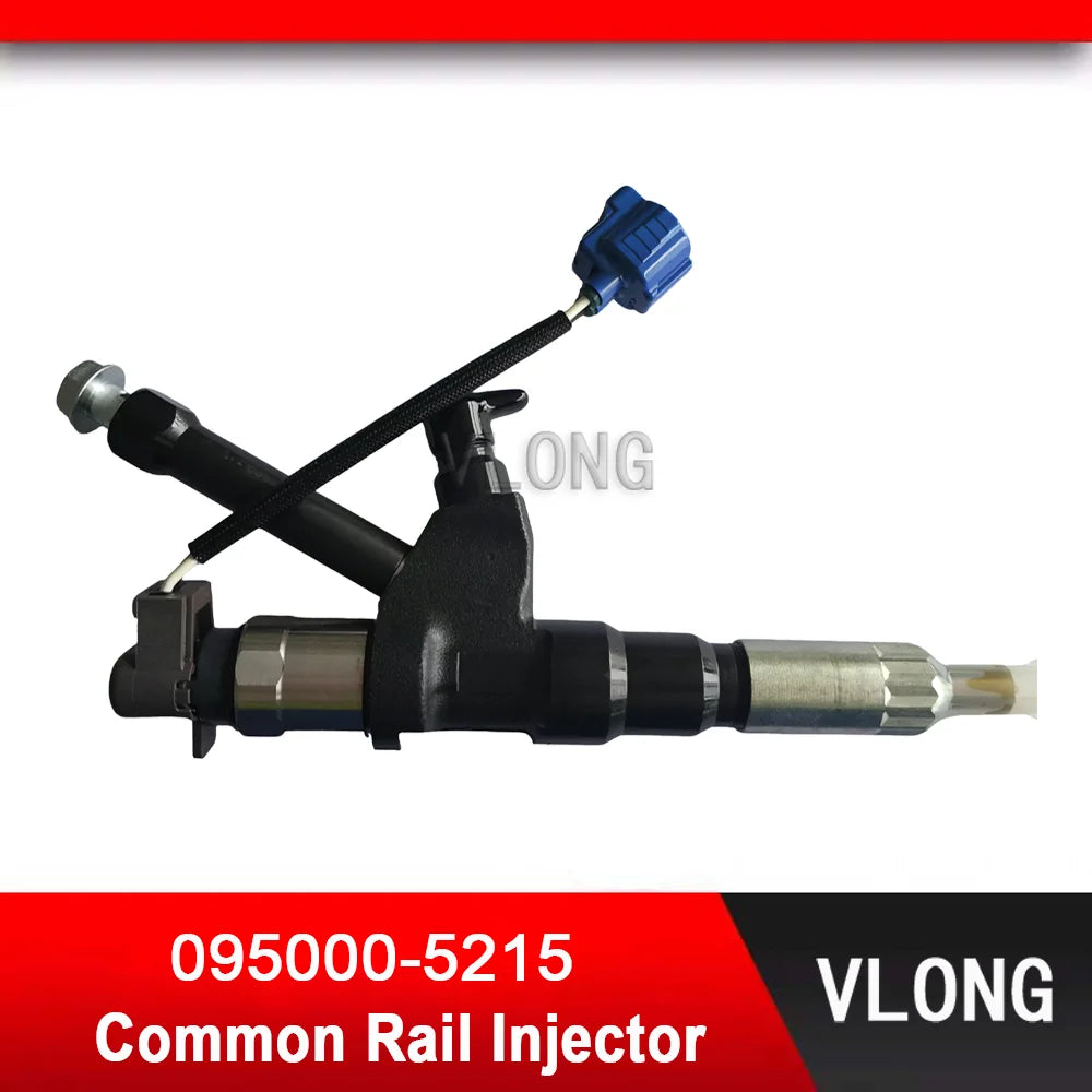 095000-5215 New Fuel Injector For Kobelco SK450-8 SK480-8 HINO P11C Diesel Engine Common Rail Injector 095000-5214 23670-E0351