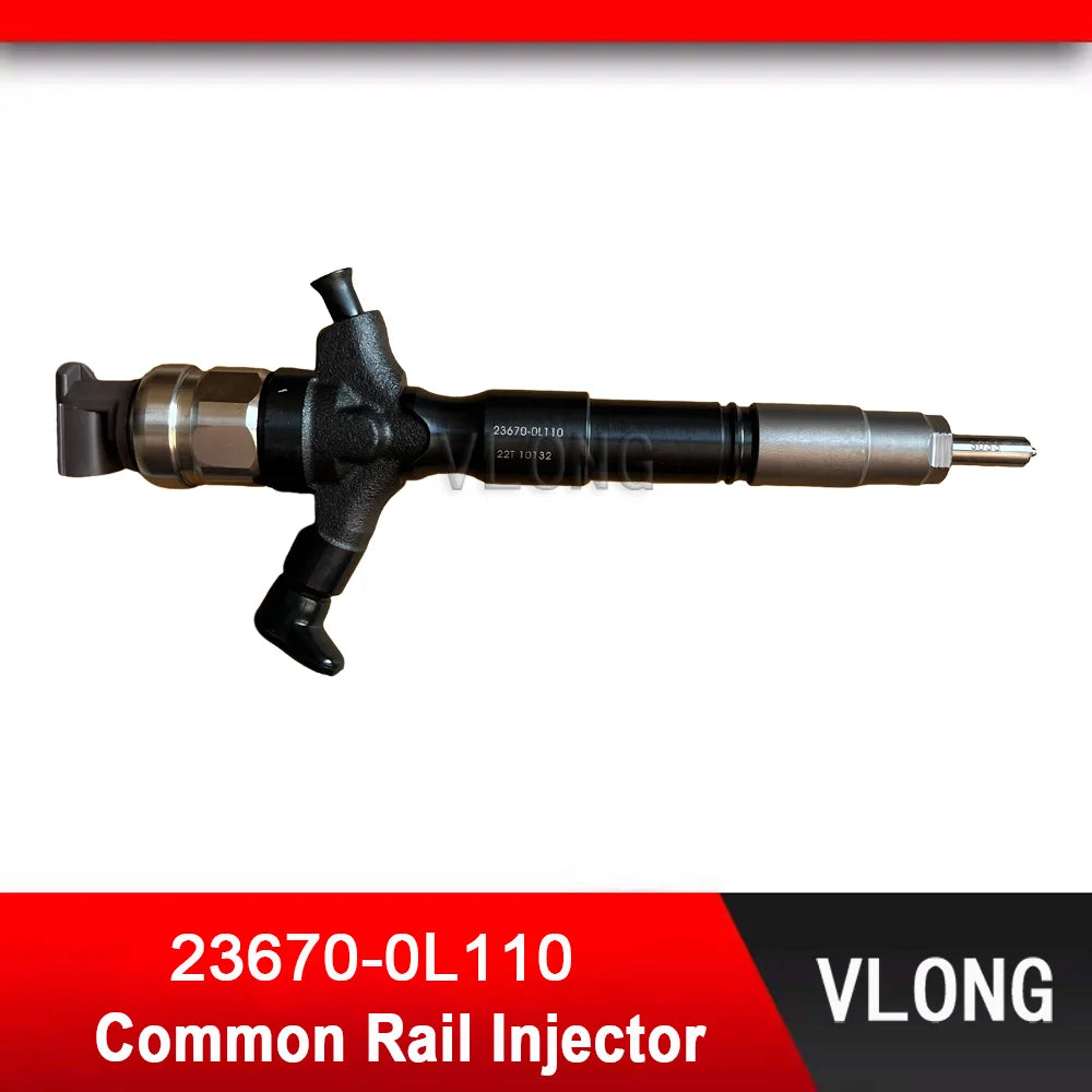 23670-0L110 Pickup Common Rail Injector For TOYOTA Hilux Dyna Hiace VIGO 1KD/2KD 2.5L G3 Fuel Injector 23670-30400 295050-0460