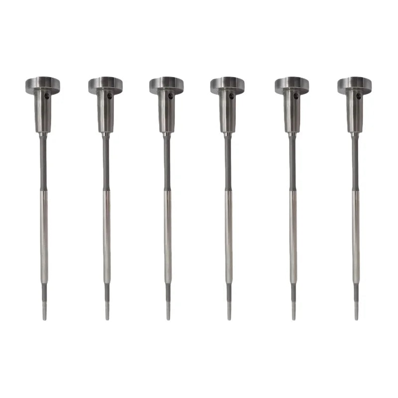 6PCS F00RJ01727 Fuel Injector Control Valve For 0445120127 0445120086 0445120087 0445120166 0445120266/265/391/389/412 Injector