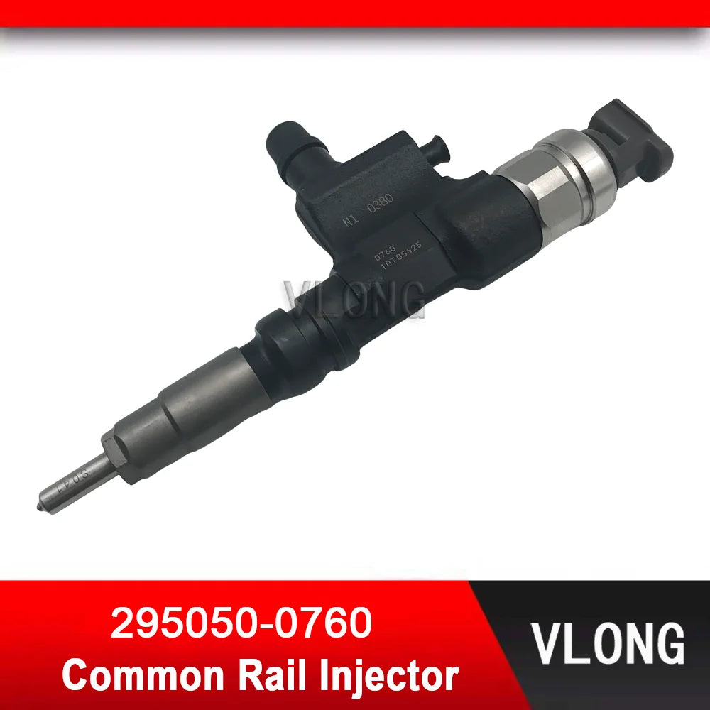 295050-0760 Common Rail Injector For HINO N04C Truck Dutro 300 Series Diesel Fuel Injector 23670-E9260 295050-3330 23670-E0380