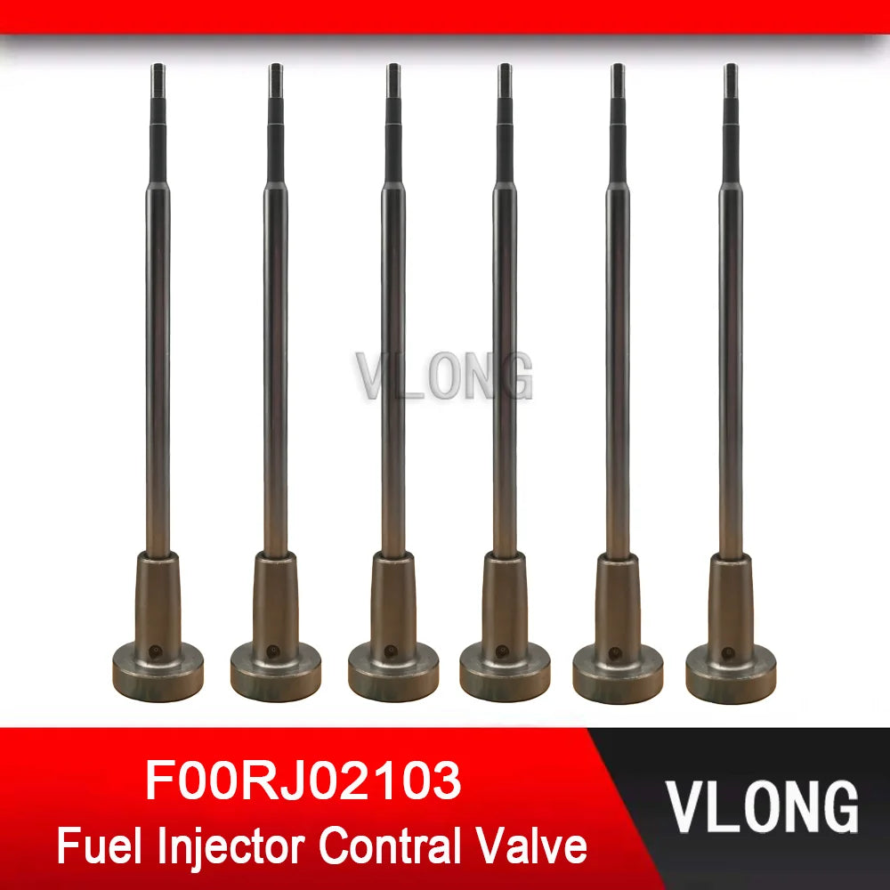 6PCS F00RJ02103 Fuel Injector Control Valve For YUCHAI LE815 YE0833 Diesel Injector 0445120134 0445120297 0445120372 0445120426