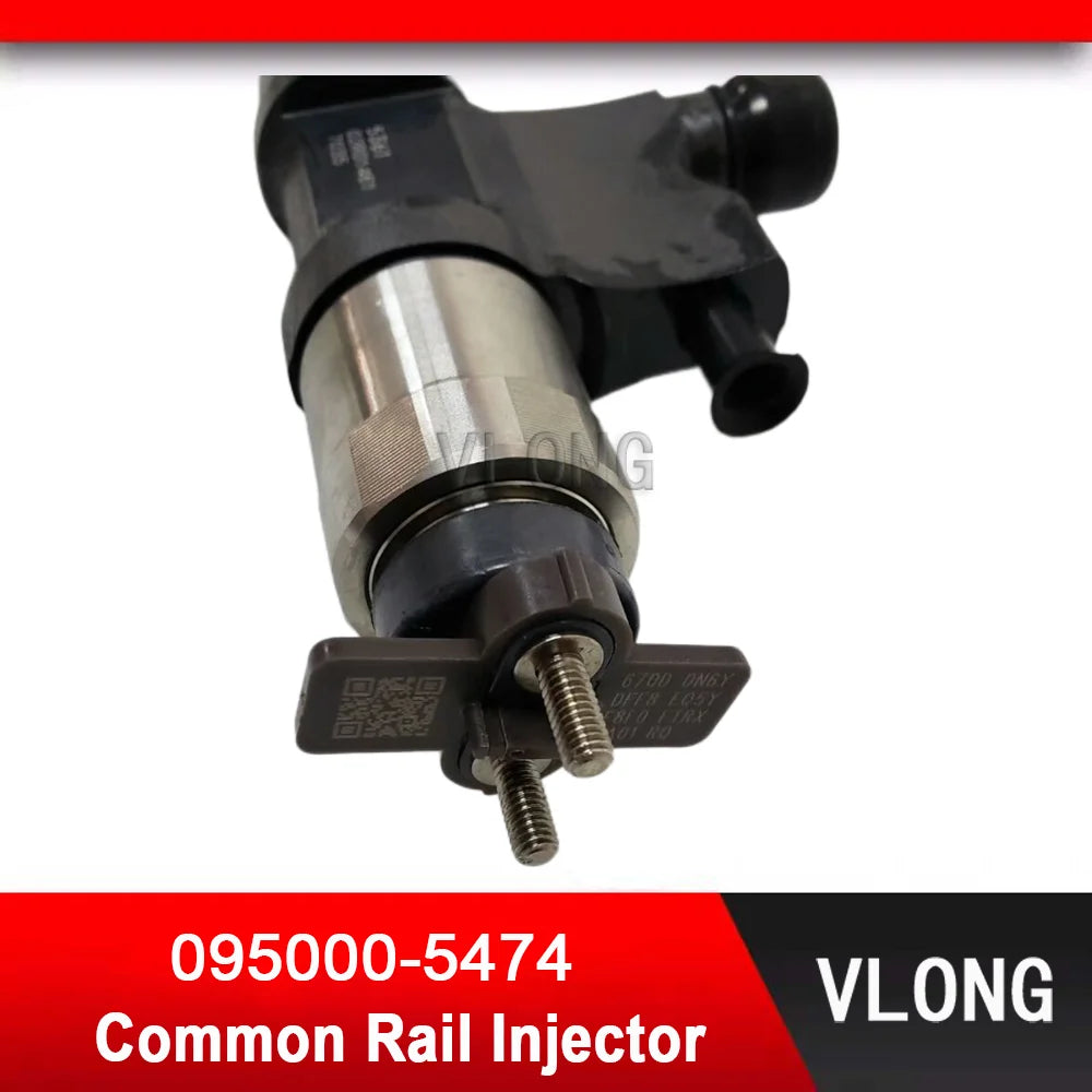 095000-5474 New Common Rail Injector For Hitachi ZX200-3 ZX330-3 Excavator ISUZU NPR NPR-HD 5.2L 2001-2007 4HK1 6HK1 095000-5471