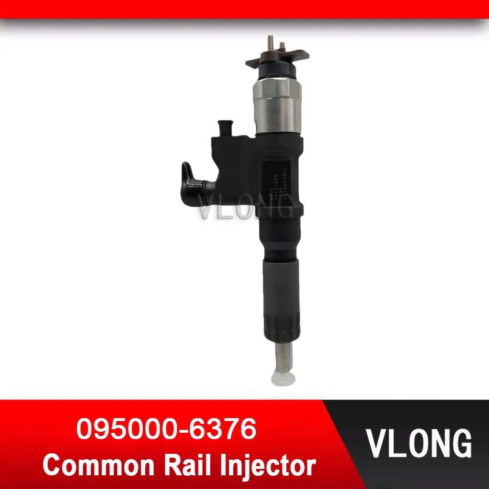 095000-6376 New Excavator Common Rail Injector For Hitachi ZX240-3 ZX210-3 ZX330-3 4HK1 Fuel Injector 8-98284393-0 8-97609789-6