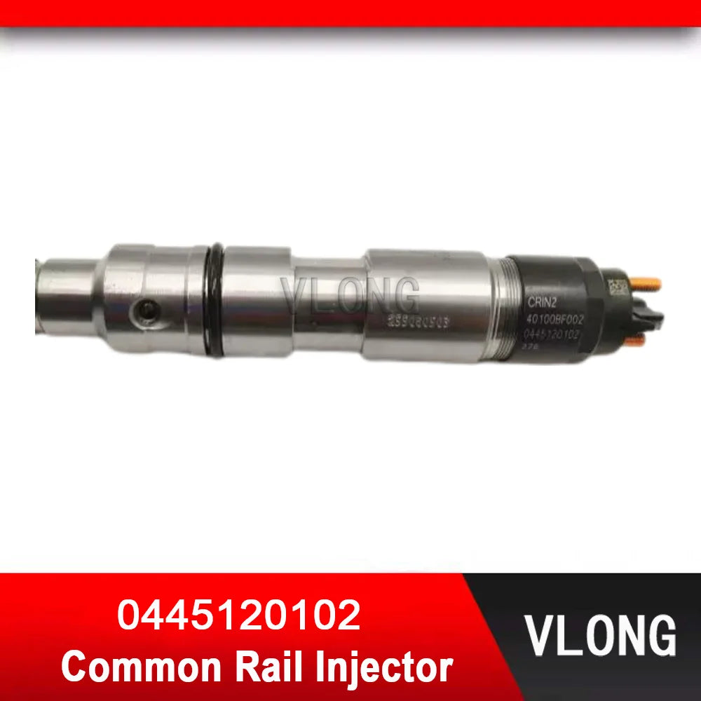 0445120102 Durable New Common Rail Injector Assy For Dongfeng Shiyan Truck Spare Parts Diesel Engine Fuel Injector 0 445 120 102