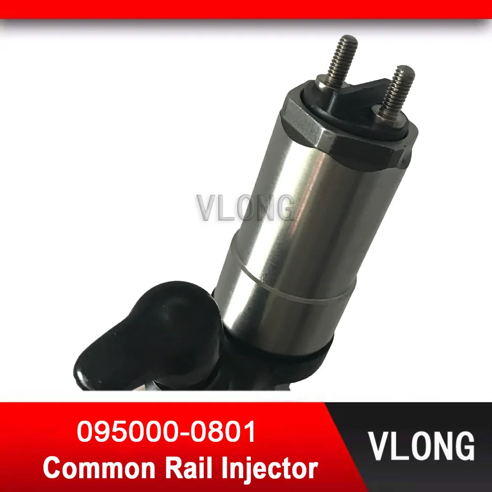 095000-0801 Excavator Fuel Injector For KOMATSU PC400-7 PC450-7 6D125 Engine WA470-5 Diedel Injector 095000-0800 6156-11-3100