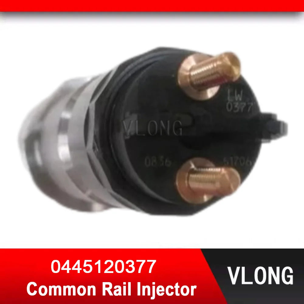 0445120377 High Pressure Pump Diesel Injection Nozzle CRIN2-16-BL Fuel Injector 5307809 0445 120 377 for CUMMINS ISL9.5 Engine