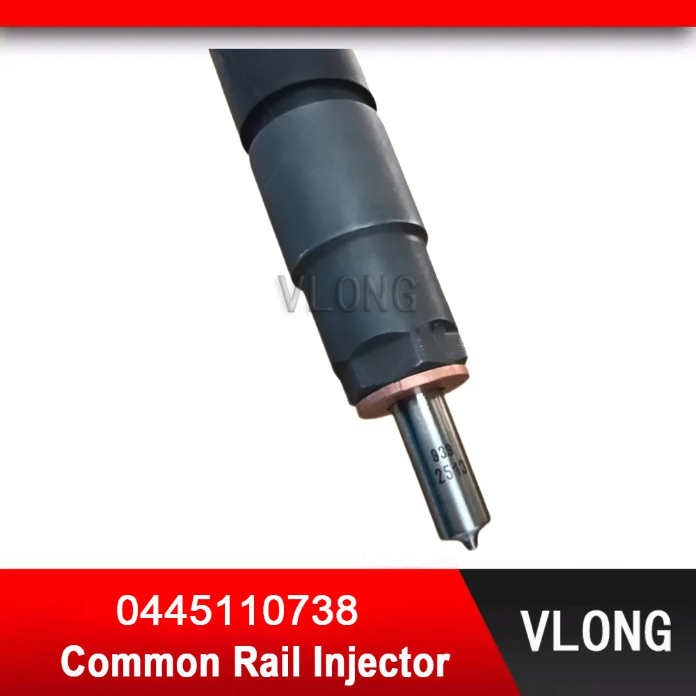 0445110738 Durable Common Rail Injector For JAC Truck Sunray Diesel Engine 4-cylinder Fuel Injector 1042200FE010 0 445 110 738