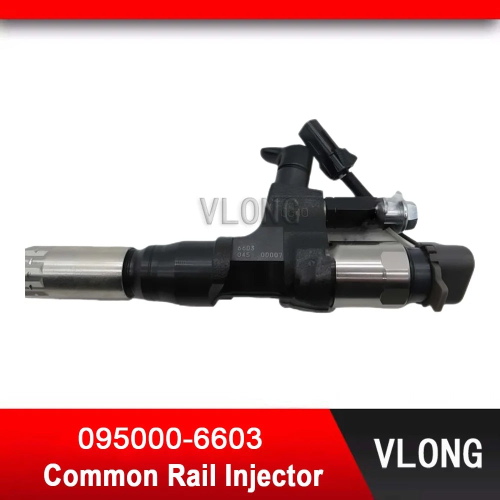 095000-6603 Heavy-duty Truck EFI Common Rail Injector Assy For Hino J08E 7.7D J08C 8.0D Fuel Injector 23670-E0040 23670-E0041