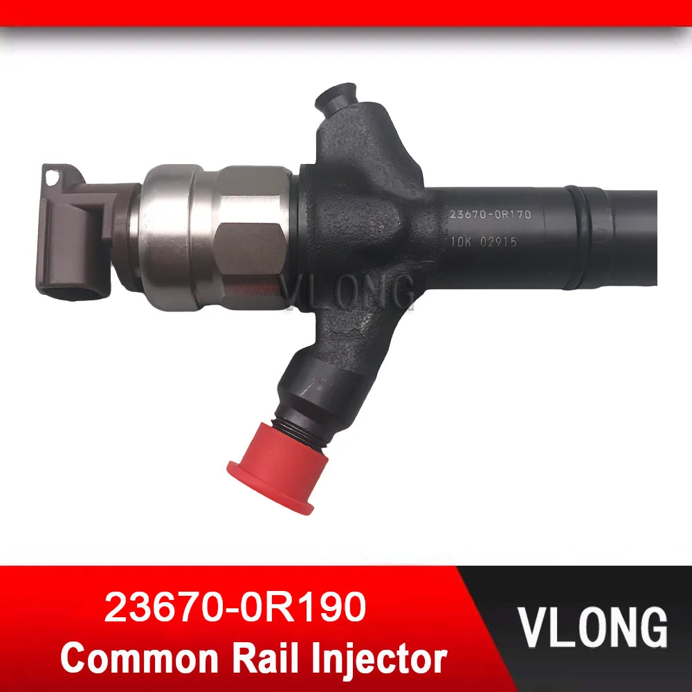 23670-0R190 New Common Rail Injector For Toyota Corolla VERSO RAV4 2AD-FTV 2.2D  2.2L Diesel Engine Fuel Injector 095000-7660