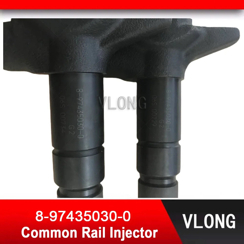 8-97435030-0 New Diesel G2 Common Rail Injector For ISUZU D-MAX 4JJ1 4JJ1-TCX Rodeo 3.0L Fuel Injector 8974350300 095000-8340