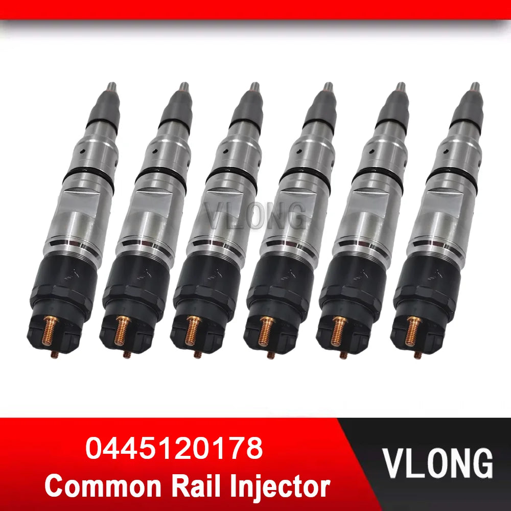 0445120178 Durable Heavy Truck Common Rail Injector For Russia JAMZ YAMZ Diesel Engine Fuel Injector 53401112010 0 445 120 178