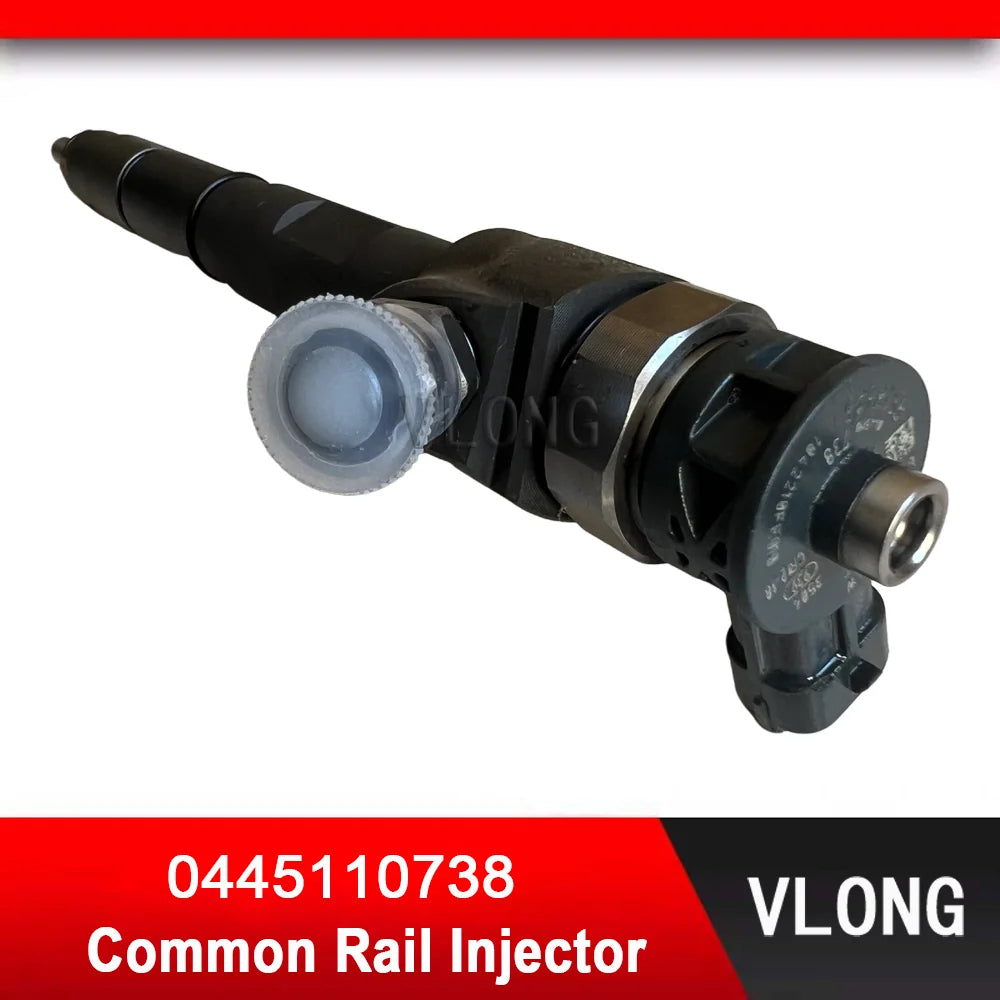 0445110738 Durable Common Rail Injector For JAC Truck Sunray Diesel Engine 4-cylinder Fuel Injector 1042200FE010 0 445 110 738