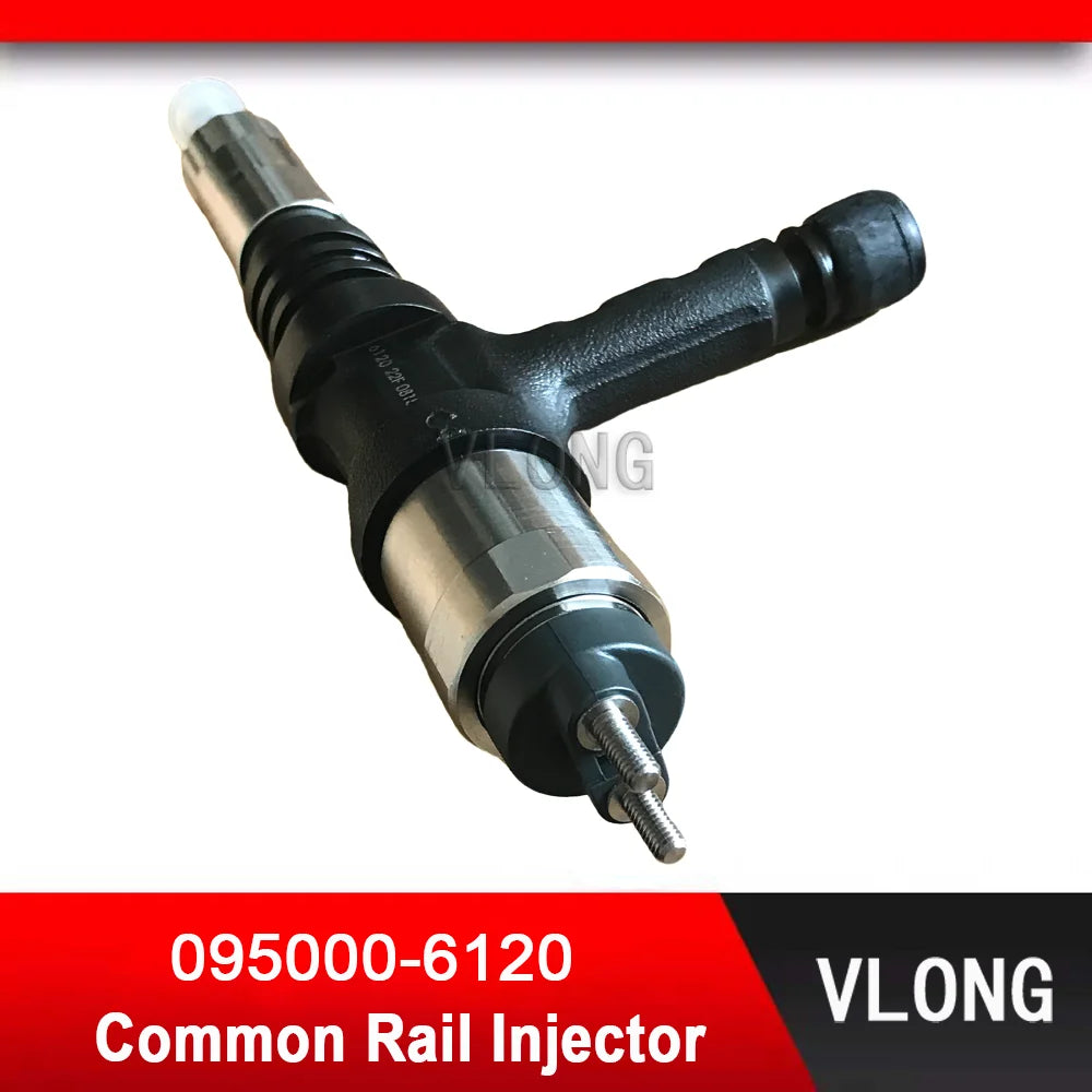 095000-6120 Excavator Injector For Komatsu PC600-8 PC650-8 PC700-8 6D140 SAA6D140E-5 Diesel Engine Fuel Injector 6261-11-3100